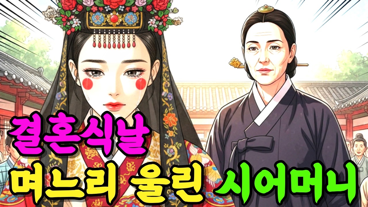 결혼식날 며느리를 울린 지혜로운 시어머니의 진짜 속내 ㅣ오디오북 야담 설화 옜날이야기