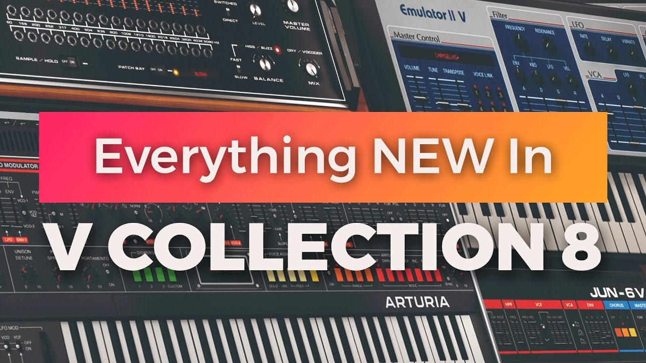 The Arturia V Collection 8 Is Here! 🤯| All The New Synths