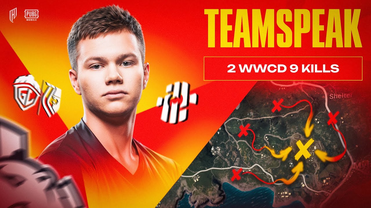 2 WWCD - BEST IGL PLAY TEAMSPEAK PUBG MOBILE AL QADSIAH vs GODLIKE77, INSILIO, VIRTUSPRO