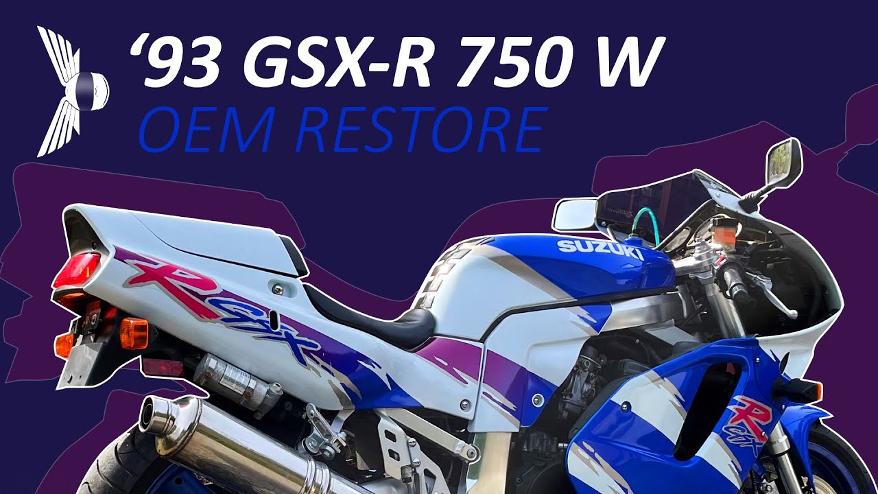Suzuki GSX-R 750 W | OEM Restore Part 1