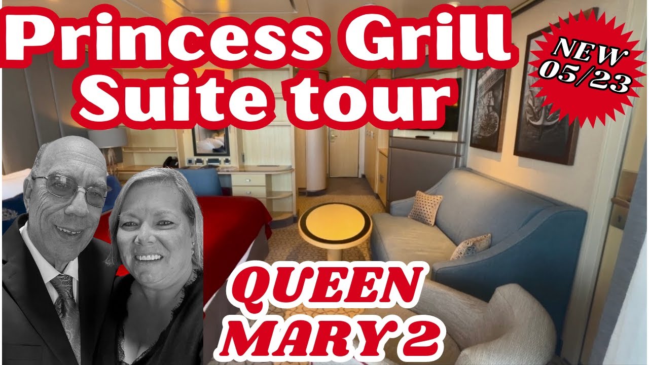 ПОЛНЫЙ ТУР QUEEN MARY 2, Princess Grill Suite, Cunard Ocean Line