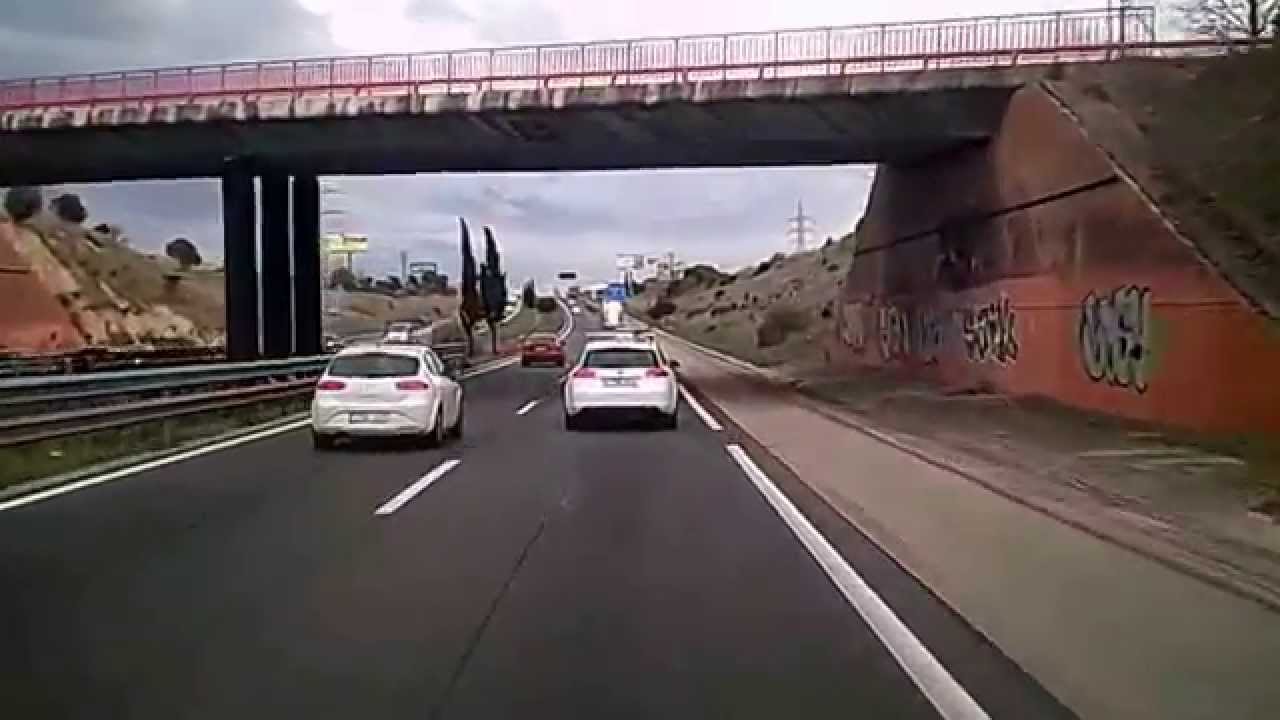 Conduciendo con la trafic por Madrid