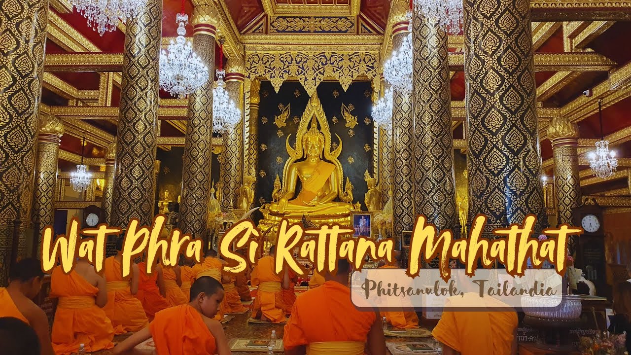 Tailandia. Wat Phra Si Rattana Mahathat.Templo en Phitsanulok.