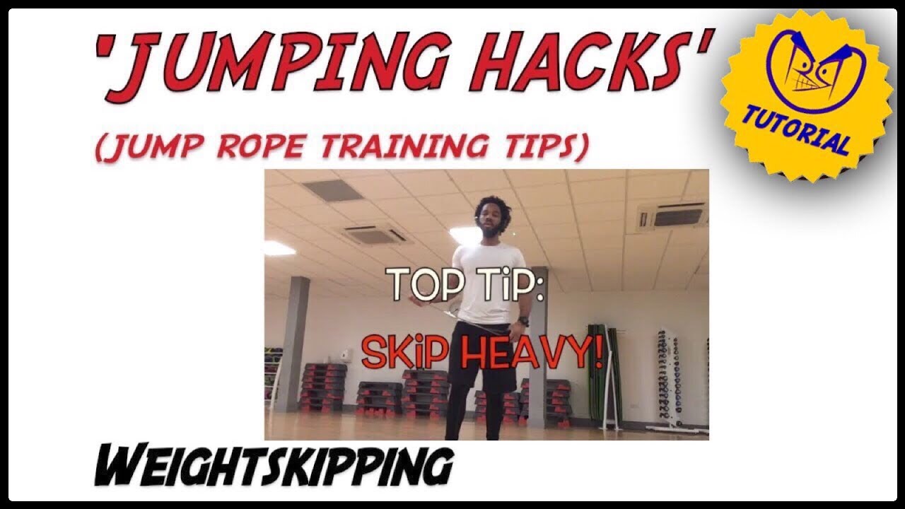"Weightskipping" | JUMPING HACKS (Jumprope Tutorial)
