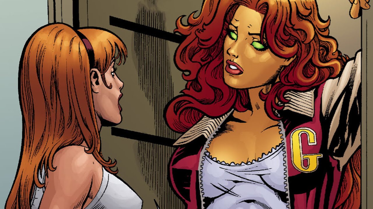 Batgirl Meets Starfire For The First Time