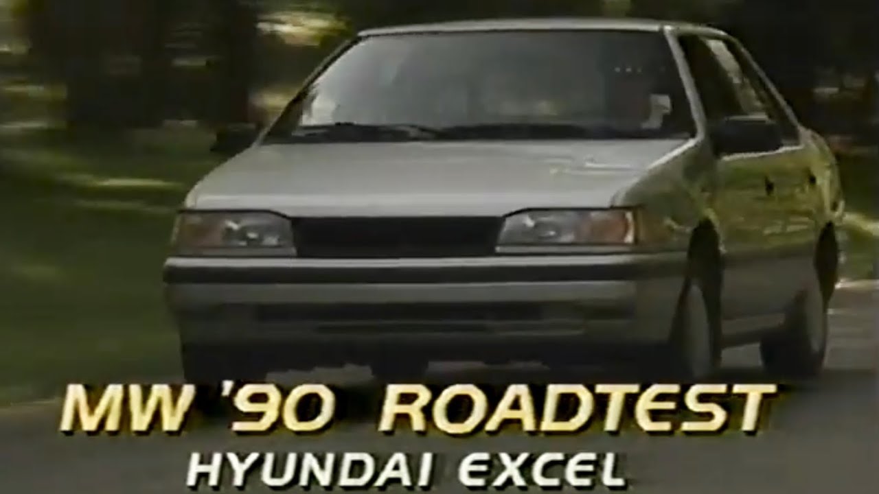 1990 Hyundai Excel GL (Manual) (X2) - MotorWeek Retro