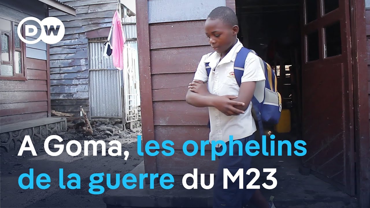A Goma, les orphelins de la guerre du M23