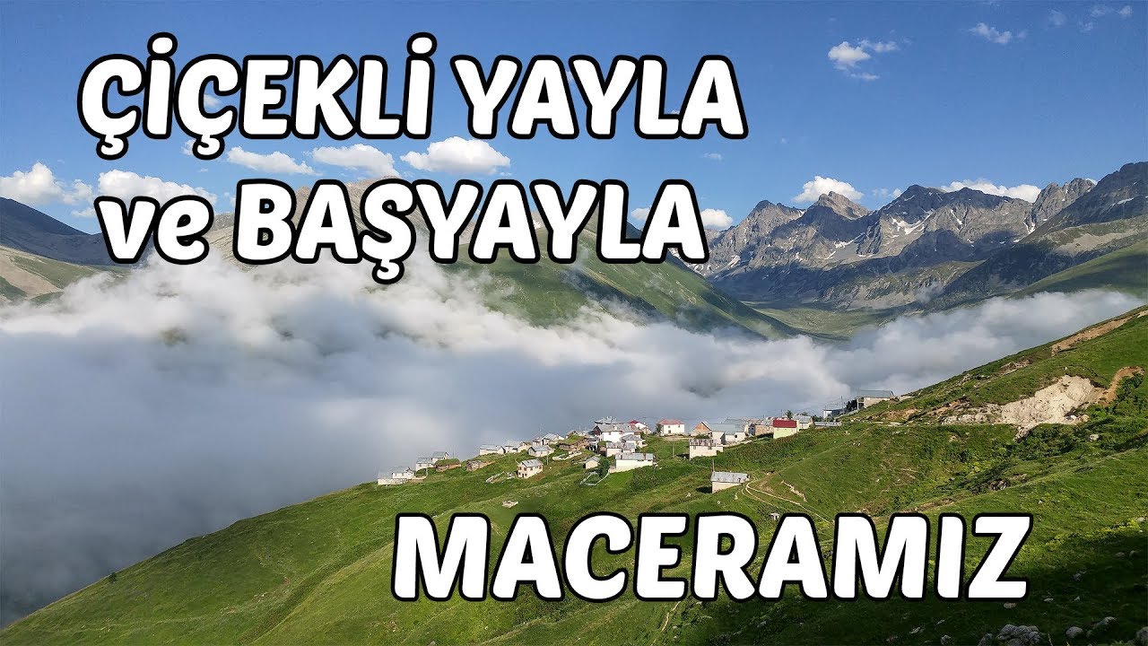 Çiçekli Yayla ve Başyayla Maceramız - Çamlıhemşin - Rize - TURKEY