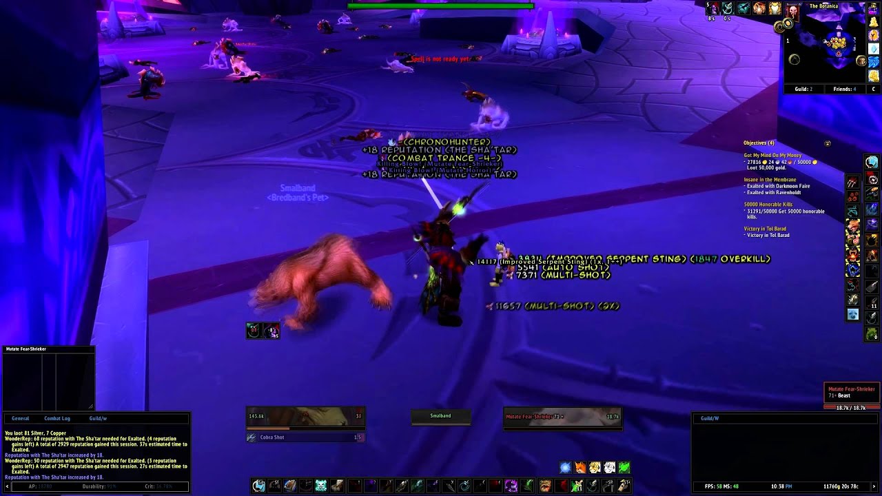 Exalted with The Sha'tar