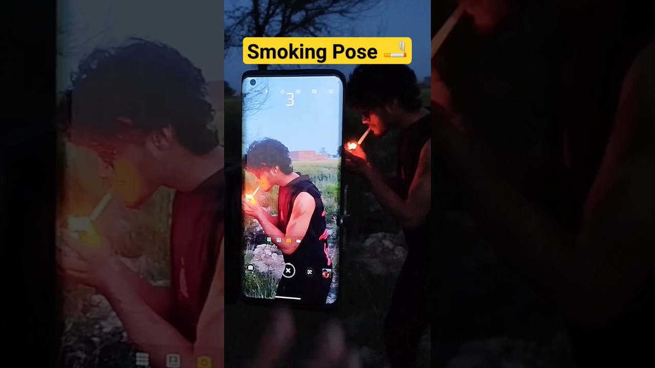 Smoking Photography Pose 😱 #photography #creativepose #viral #shorts