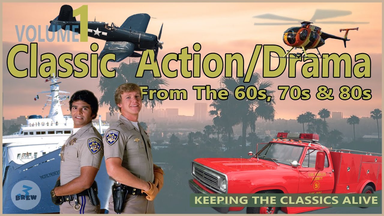 Classic Action Drama TV From The 60s, 70s &80s Volume 1