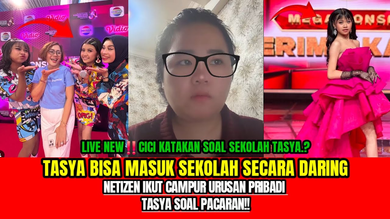 LIVE TERBARU🙏PENJELASAN DARI CICI KATAKAN SOAL SEKOLAH TASYA!!!