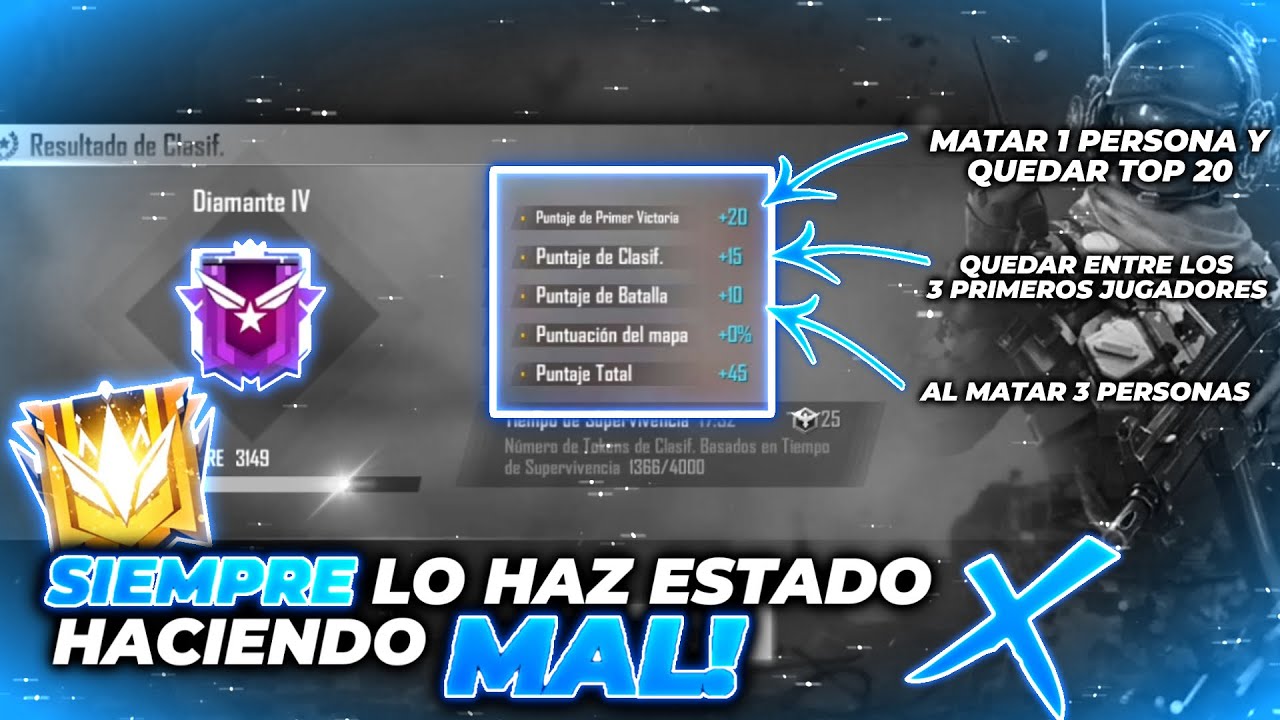 GANARÁS más PUNTOS en CLASIFICATORIA REALIZANDO estos SENCILLOS PASOS! LLEGARAS a HEROICO en HORAS!