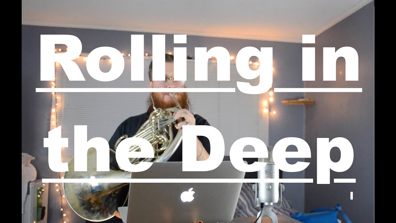 📯Adele: Rolling in the Deep - French horn [Loop cover]