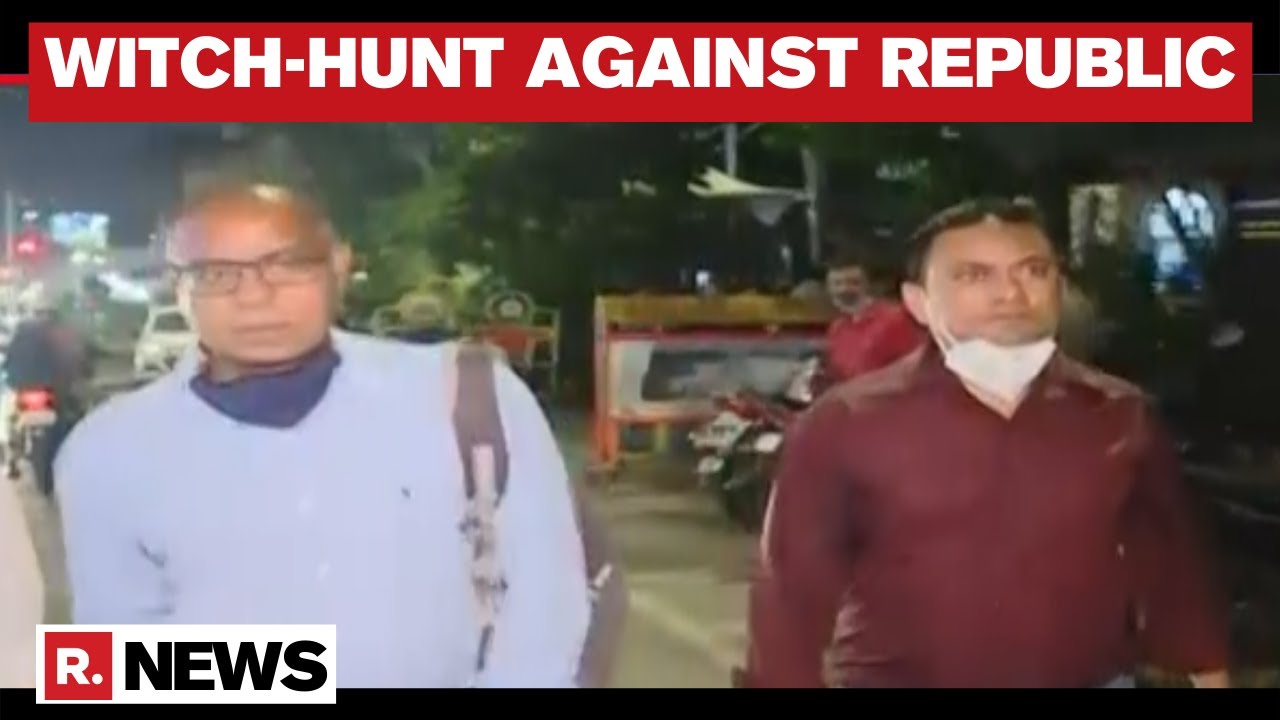 Republic TV's CFO & AVP-Distribution Exit Mumbai Police Crime Branch After 7 Hours Of Questioning