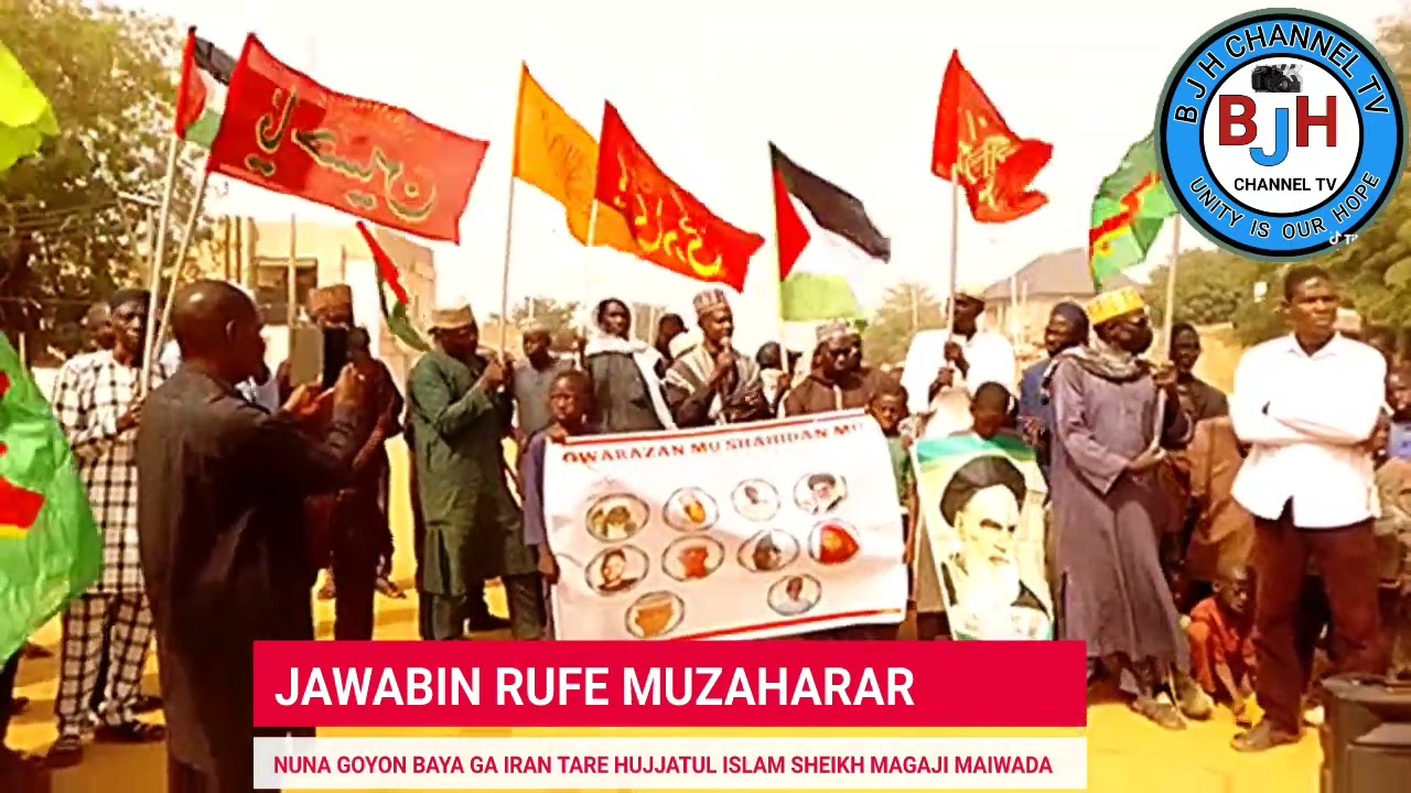 DAGA GARIN KAZAURE JAWABIN RUFE MUZAHARAR NUNA GOYON BAYA GA ƘASAR IRAN