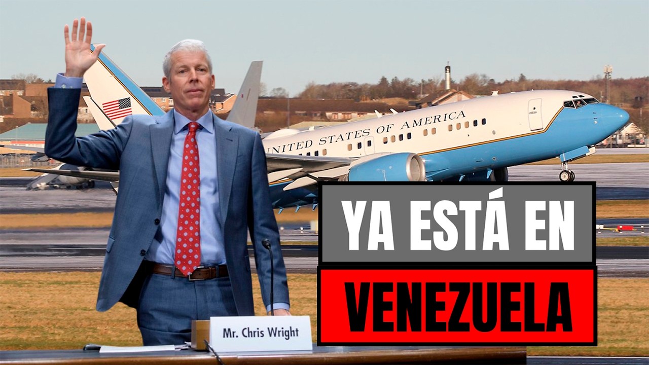 QUÉ HACE el secretario de ENERGÍA  de EEUU en Venezuela | Por qué TRUMP quiere PETRÓLEO venezolano