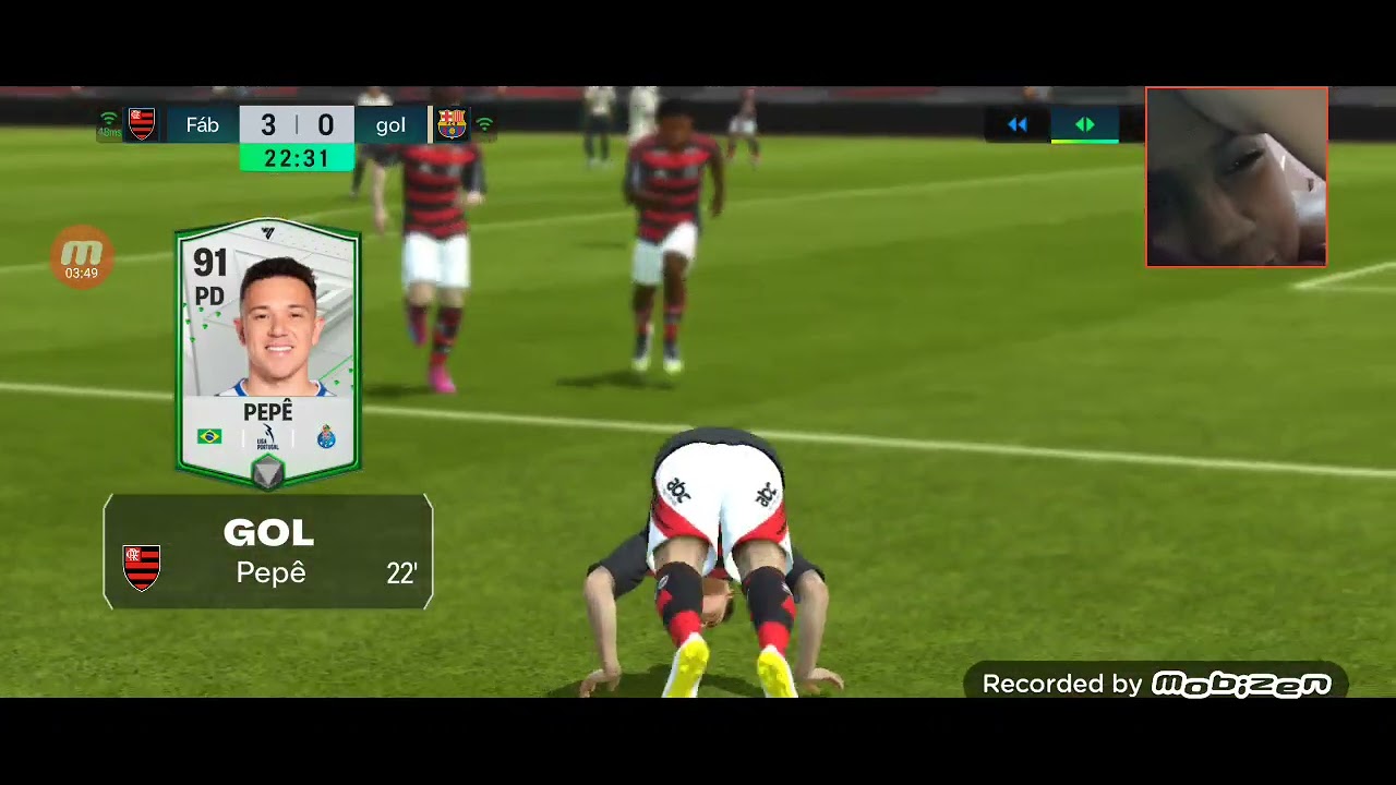 Gameplay do FC mobile
