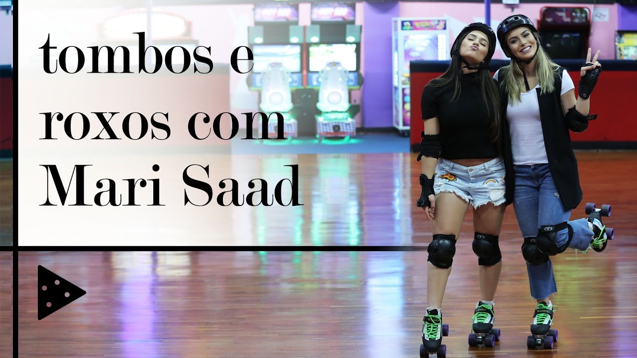 PATINAÇÃO EMOCIONANTE COM MARI SAAD