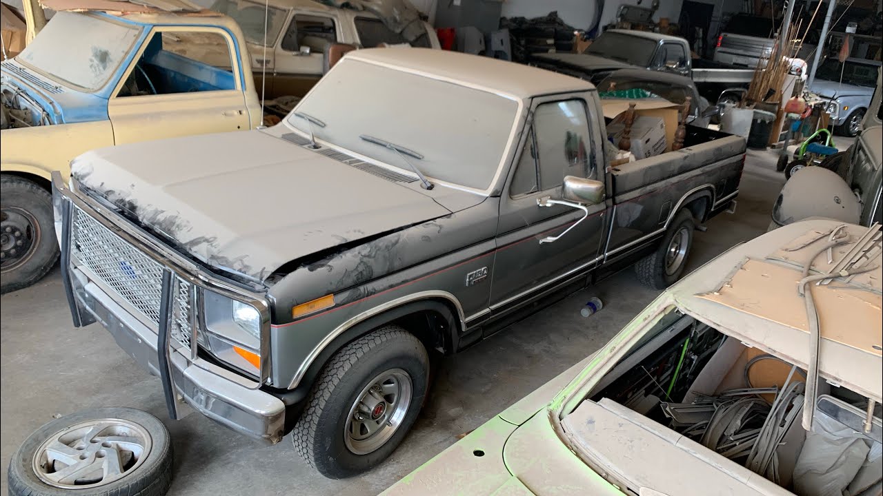 Starting our ‘86 Ford F-150! It’s been sitting for 15 Years!