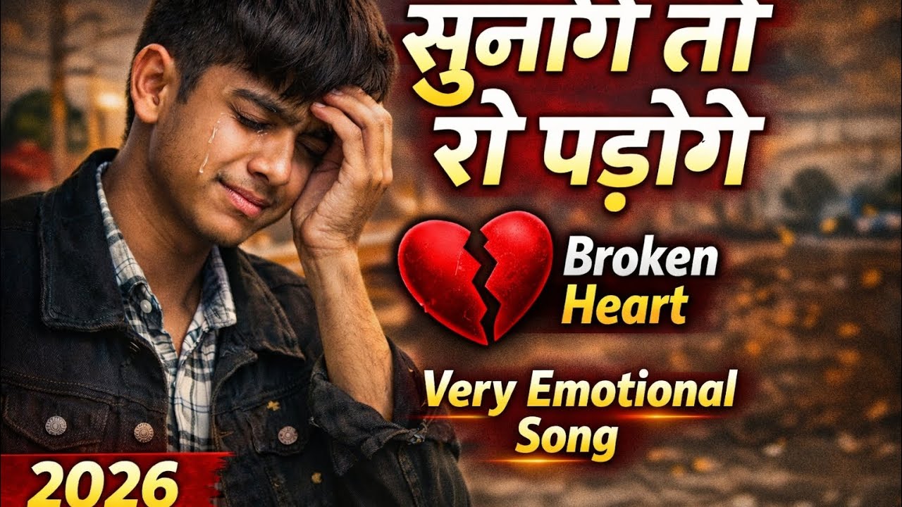 💔 99% लोग यह गाना सुनकर रो पड़ते हैं | Very Heart Touching Sad Song | Broken Heart Song 2026