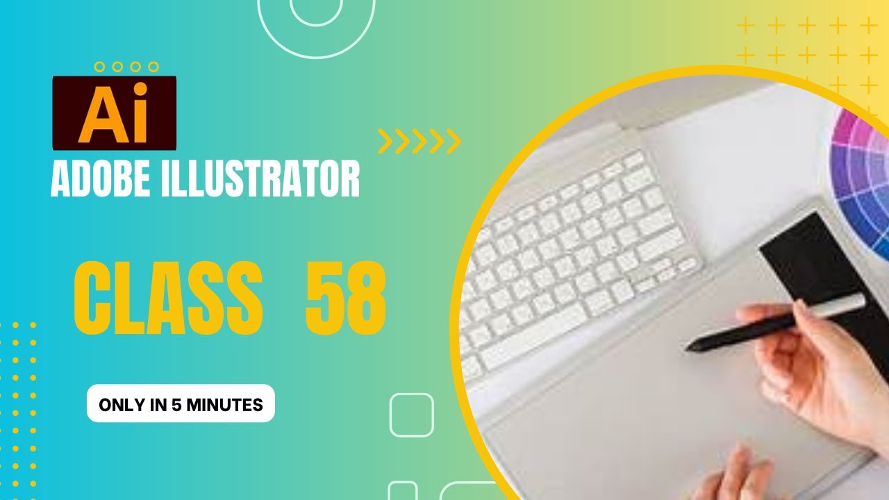 ADOBEILLUSTRATOR COURSE FOR BEGINNER'S CLASS NO 58 BUISNESS CARD NEW AND STYLISH WAY#adobe
