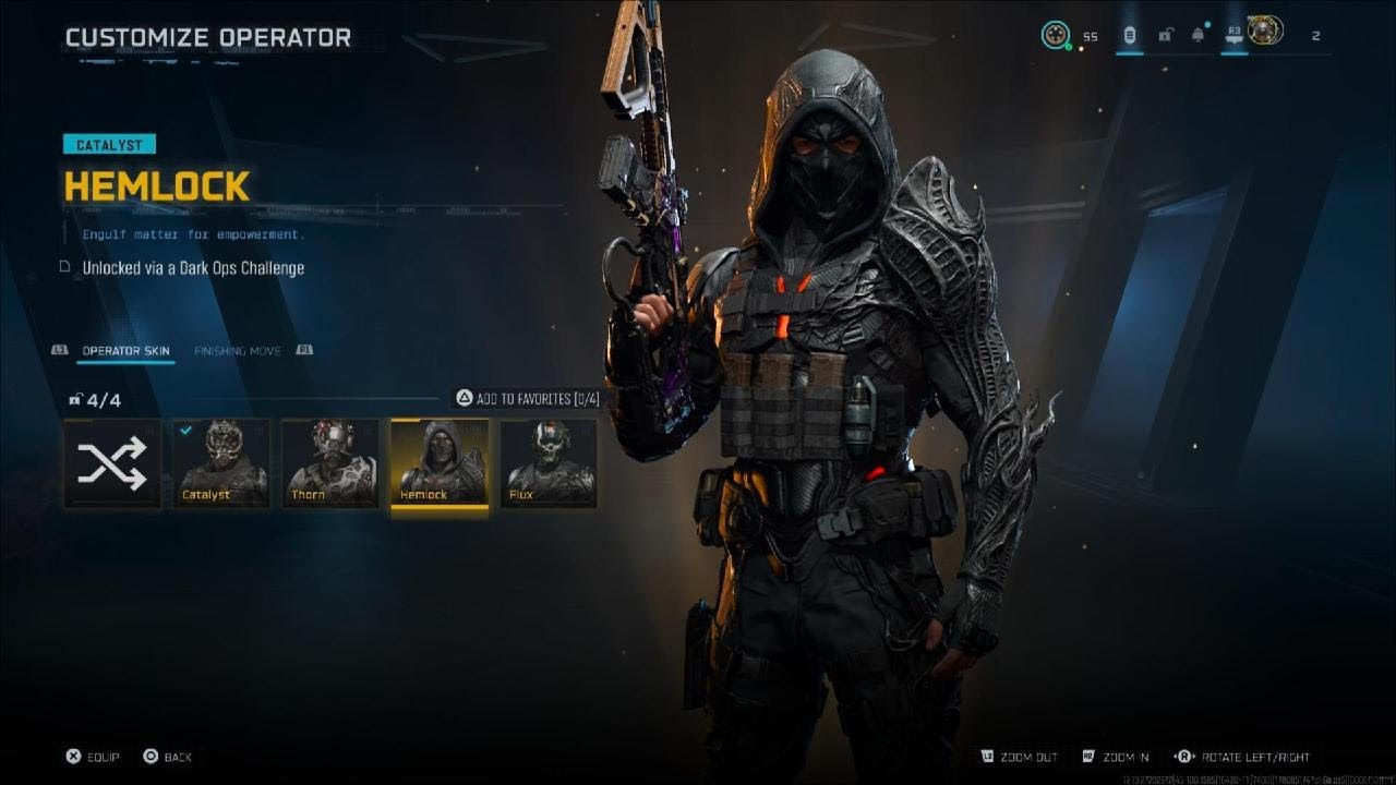 I UNLOCKED THE SECRET DARK OPS HEMLOCK SKIN (HIDDEN BLACK CELL)