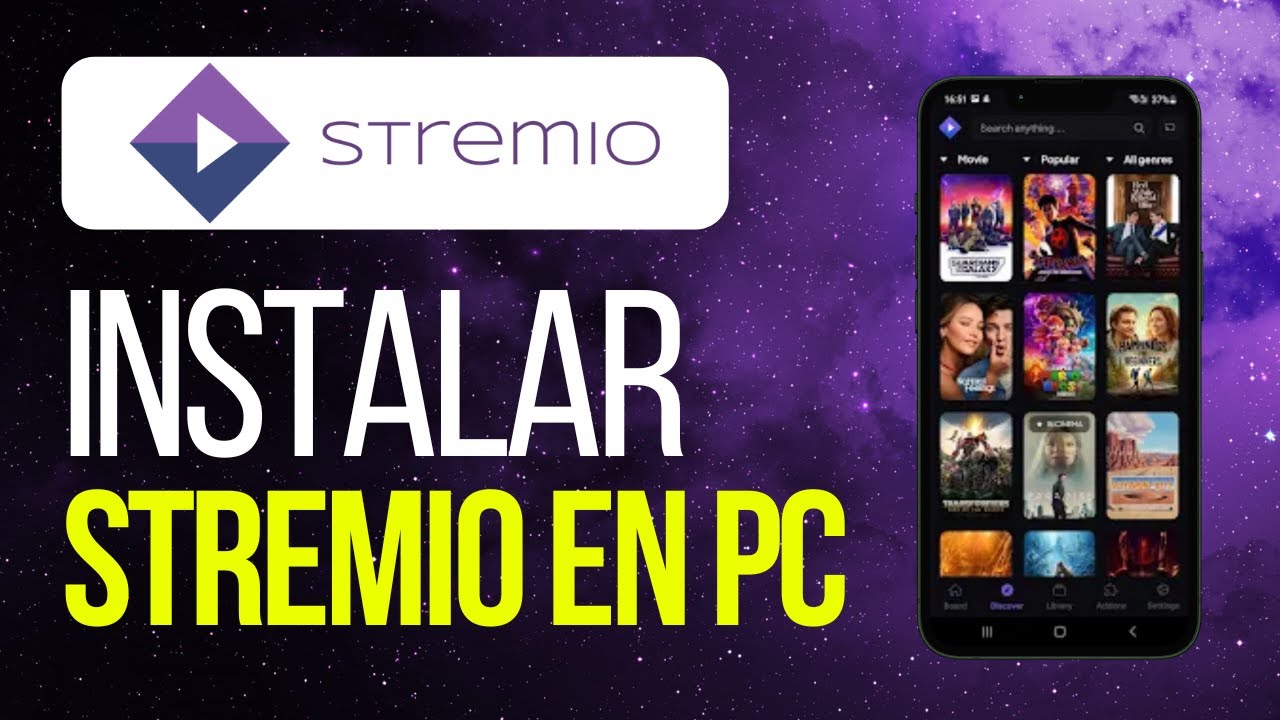 C&oacute;mo instalar stremio en pc