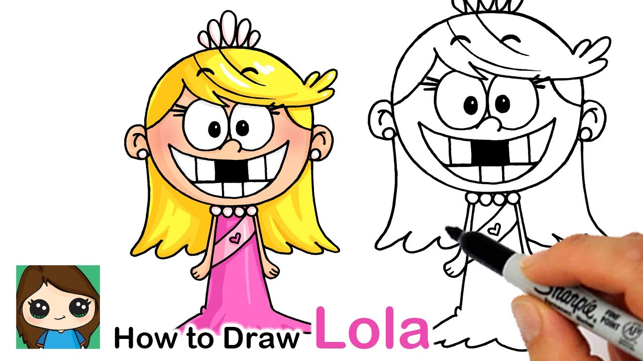 How to Draw Lola | The Loud House