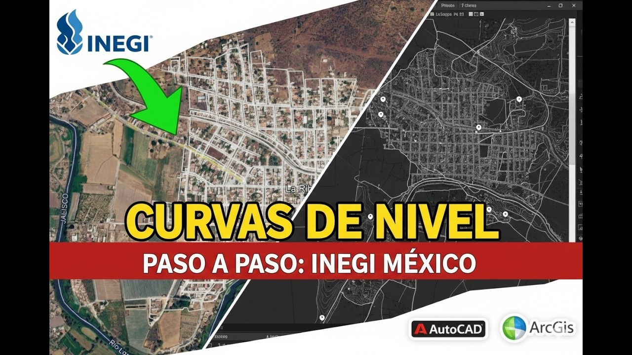 Como Descargar Curvas de Nivel  Y Manzadas INEGI: El Tutorial Definitivo