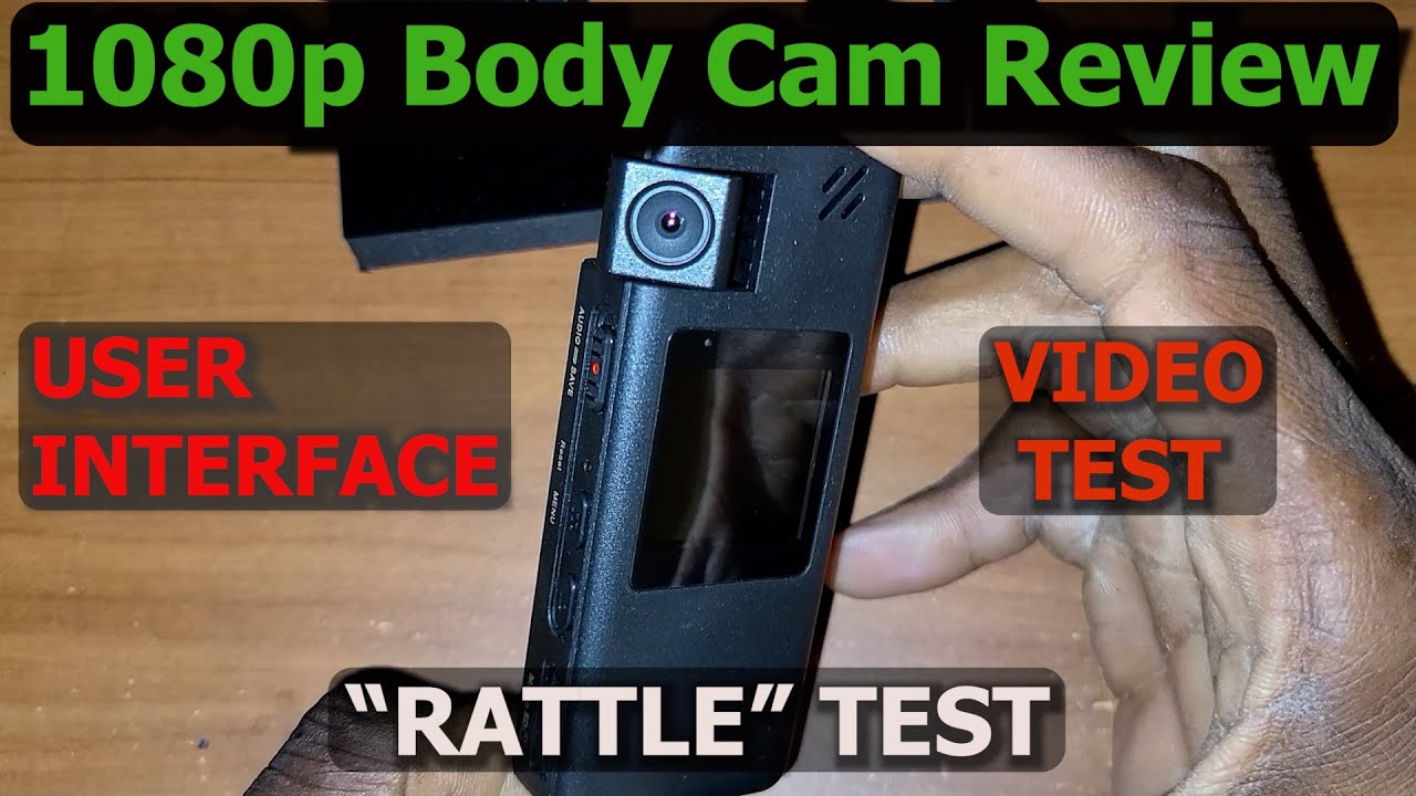 HOESTR A32 64GB 1080p MINI BODY CAM REVIEW (11-05-23)