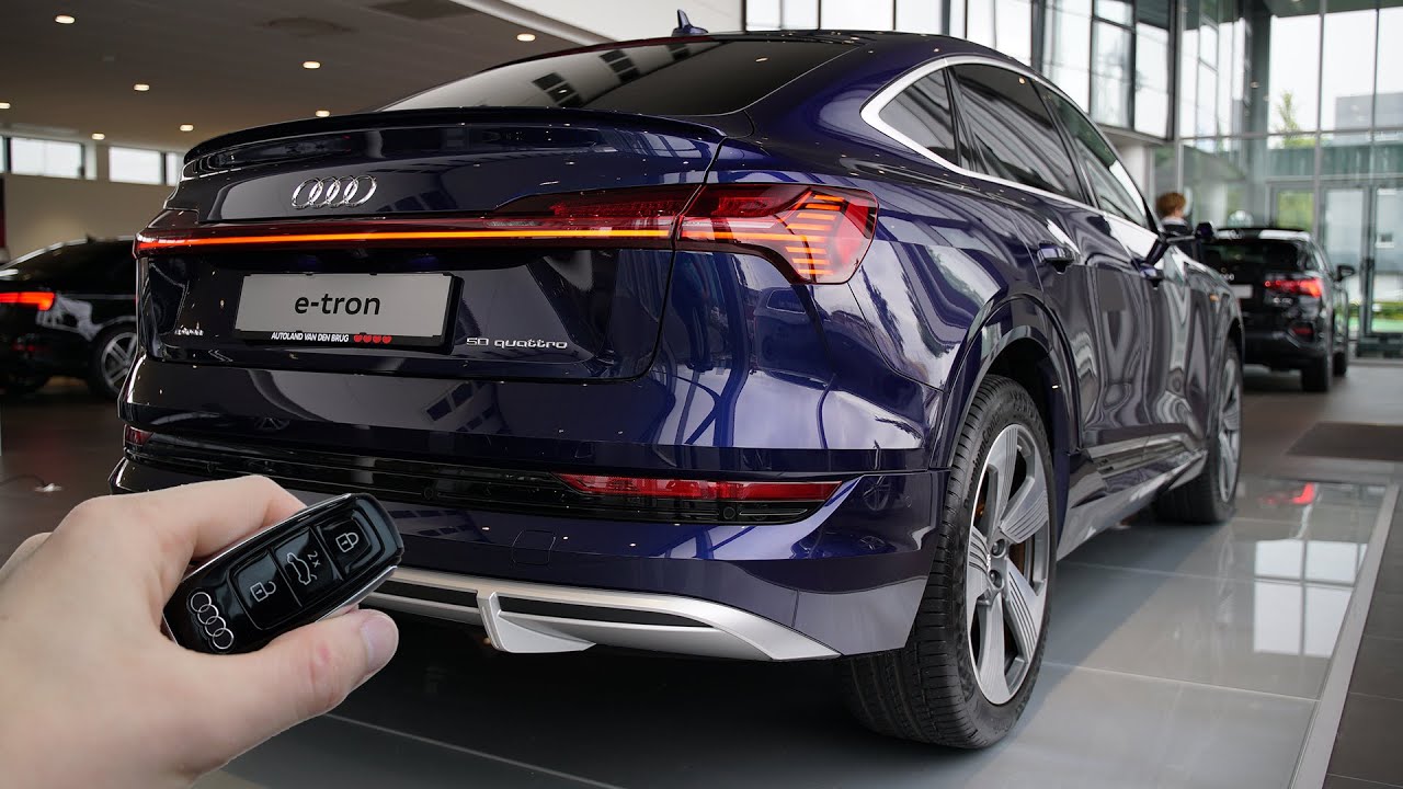 2020 Audi e-tron Sportback (313hp) - Sound & Visual Review!