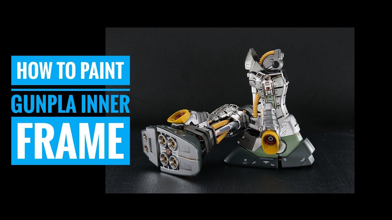 How to Mask & Paint Gunpla Inner Frame