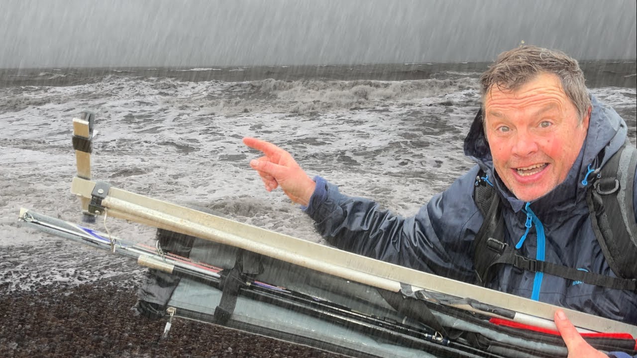 Let’s try to fish in THAT! - Too rough for Sea Fishing ?