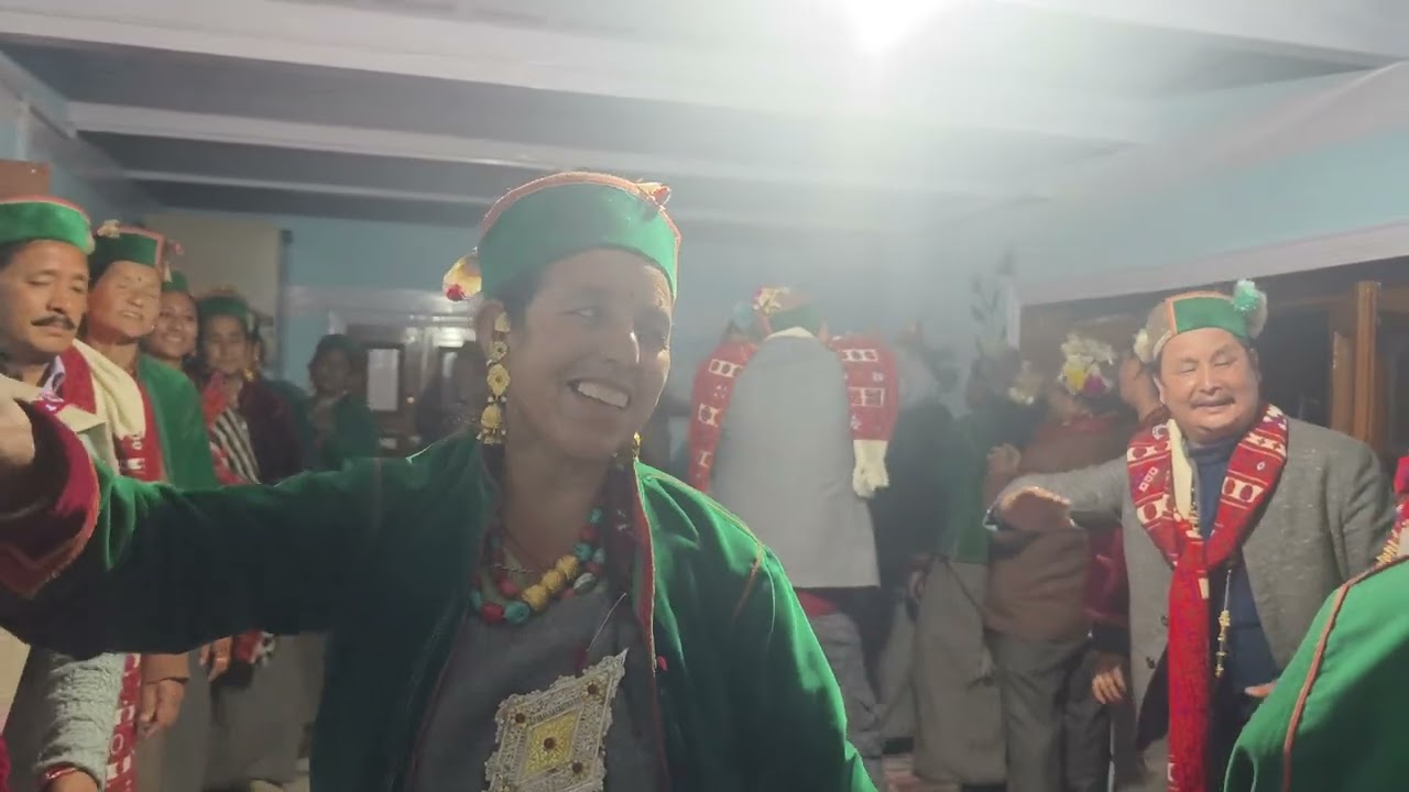 kinnauri marriage at lippa to pangi #kinnaur  #folksong #love #mountains #beautifulkinnaur #kinnaur