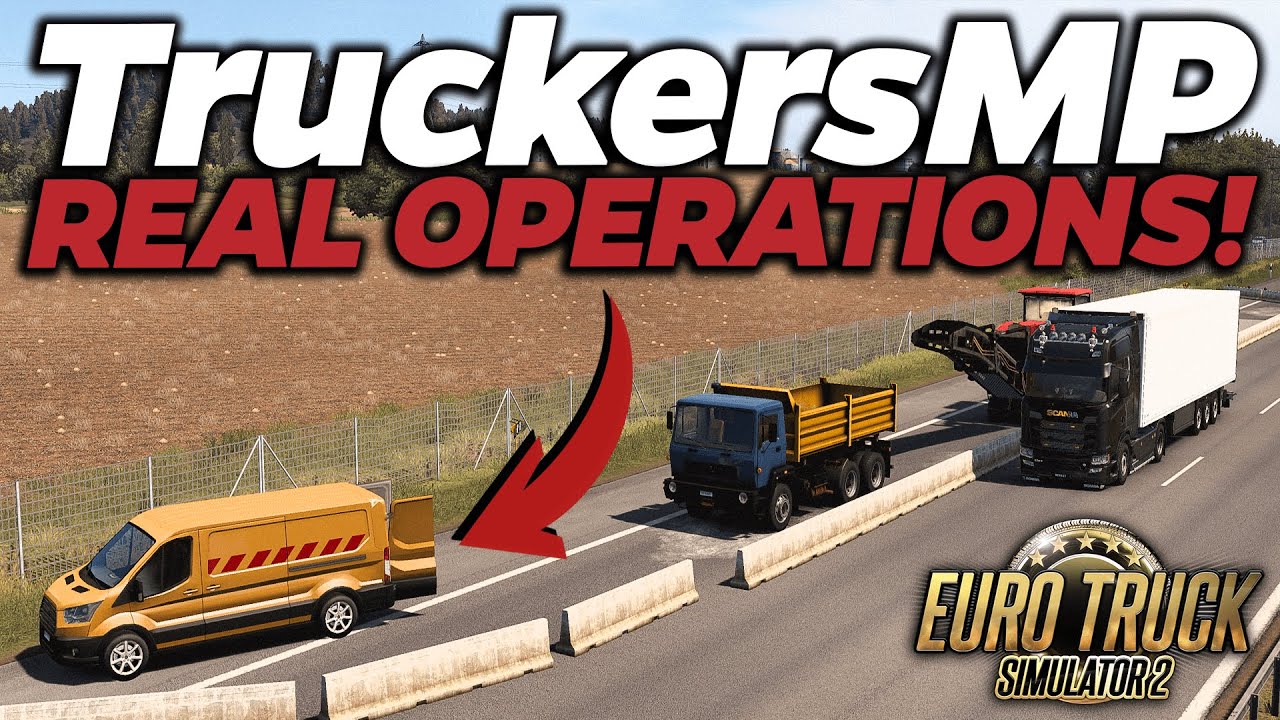 TruckersMP ETKİNLİK VAR! (TruckersMP Real Operations!) | Euro Truck Simulator 2