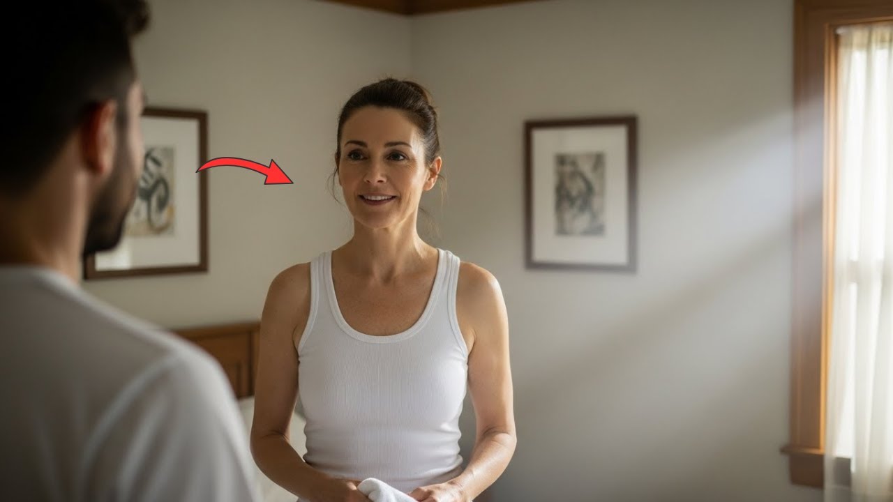 Entré al baño y de repente vi a una mujer — dijo: «Por favor… ¿puedo quedarme una noche