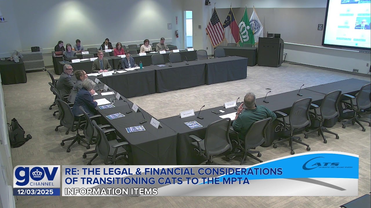 MTC Special Meeting - December 3, 2025