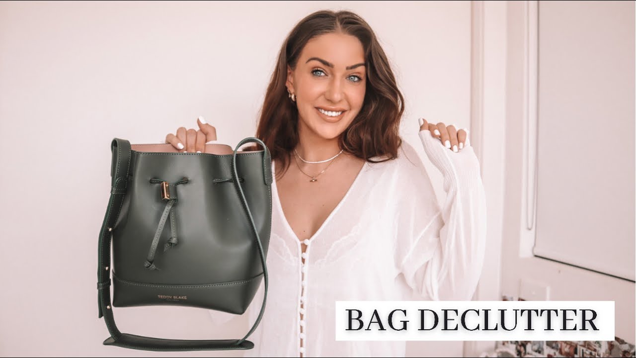 BAG DECLUTTER | Organise With Me ♡ Downsizing My Bag Collection