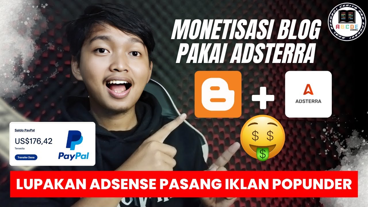 Cara Pasang Iklan Popunder Adsterra di Blogspot Terbaru 2025!