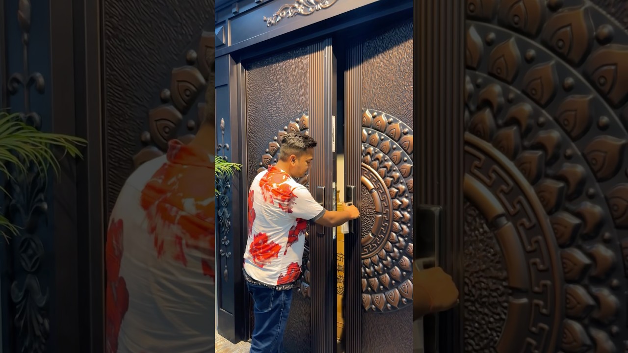 Follow for latest Steel doors for your dream home❤️ India Biggest steel door manufacturer.