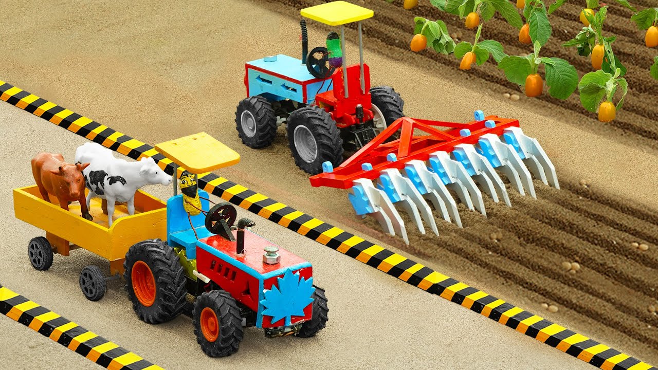 💥 Top Most Creative DIY Tractor Making New Plow Machine on Farm | HP Mini DIY Tractor