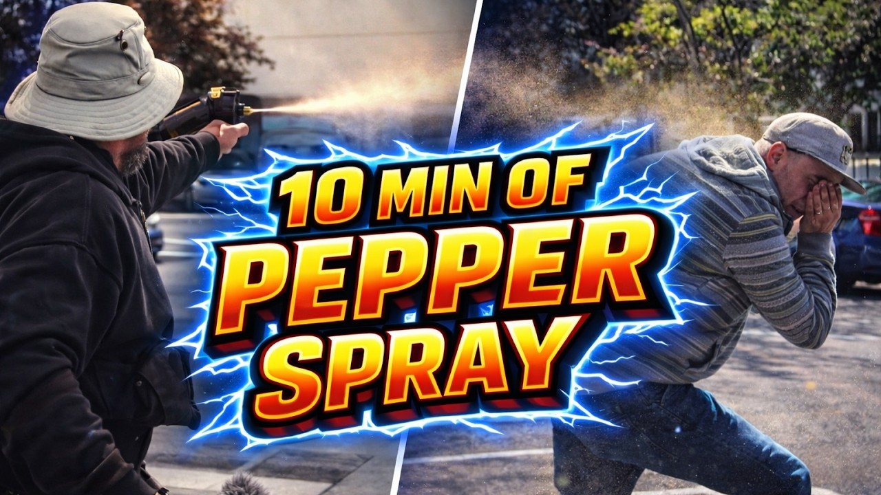PEPPER SPRAY Vs ANGRY KARENS &ndash; 10 Minutes of chaos