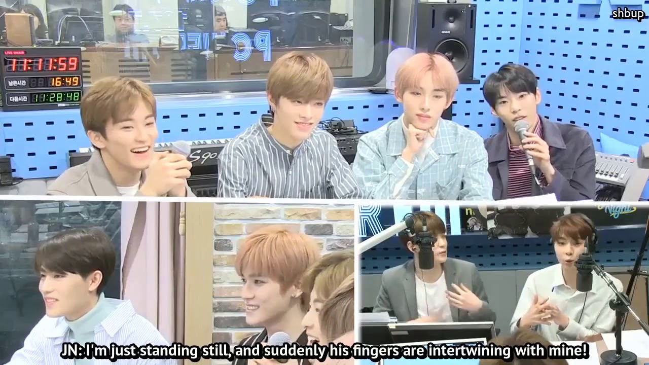 Johnny talked about how Haechan holding his hands = CUTE!
