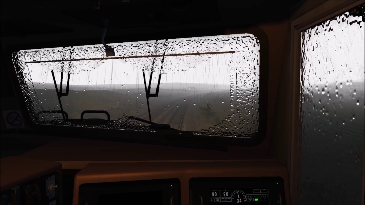 Train Simulator : Thunderstorm at Night