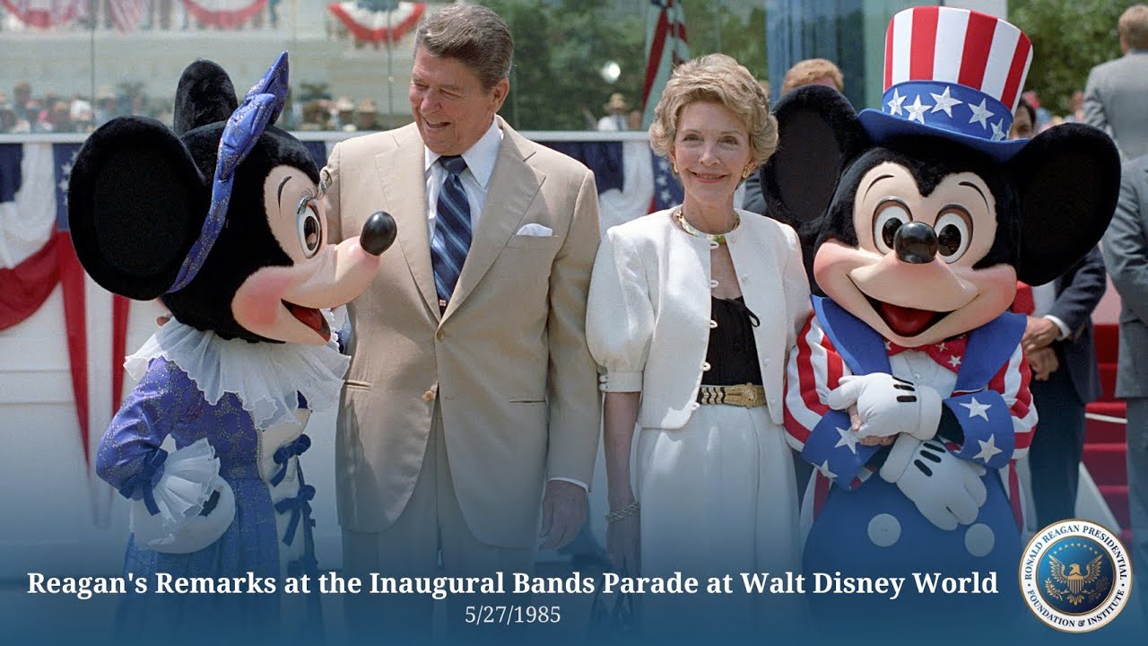 President Reagan's Remarks at the Inaugural Bands Parade at Walt Disney World 5/27/1985