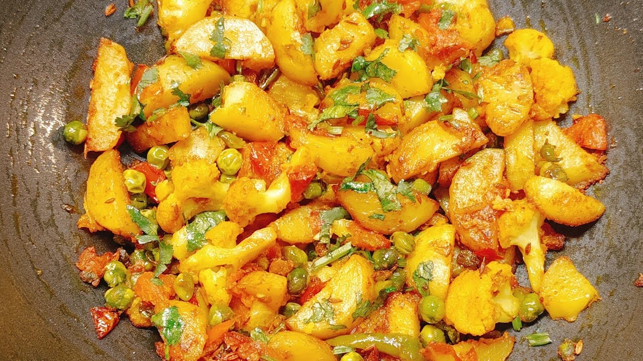 winter spacial Aloo Gobhi matar ki sabji