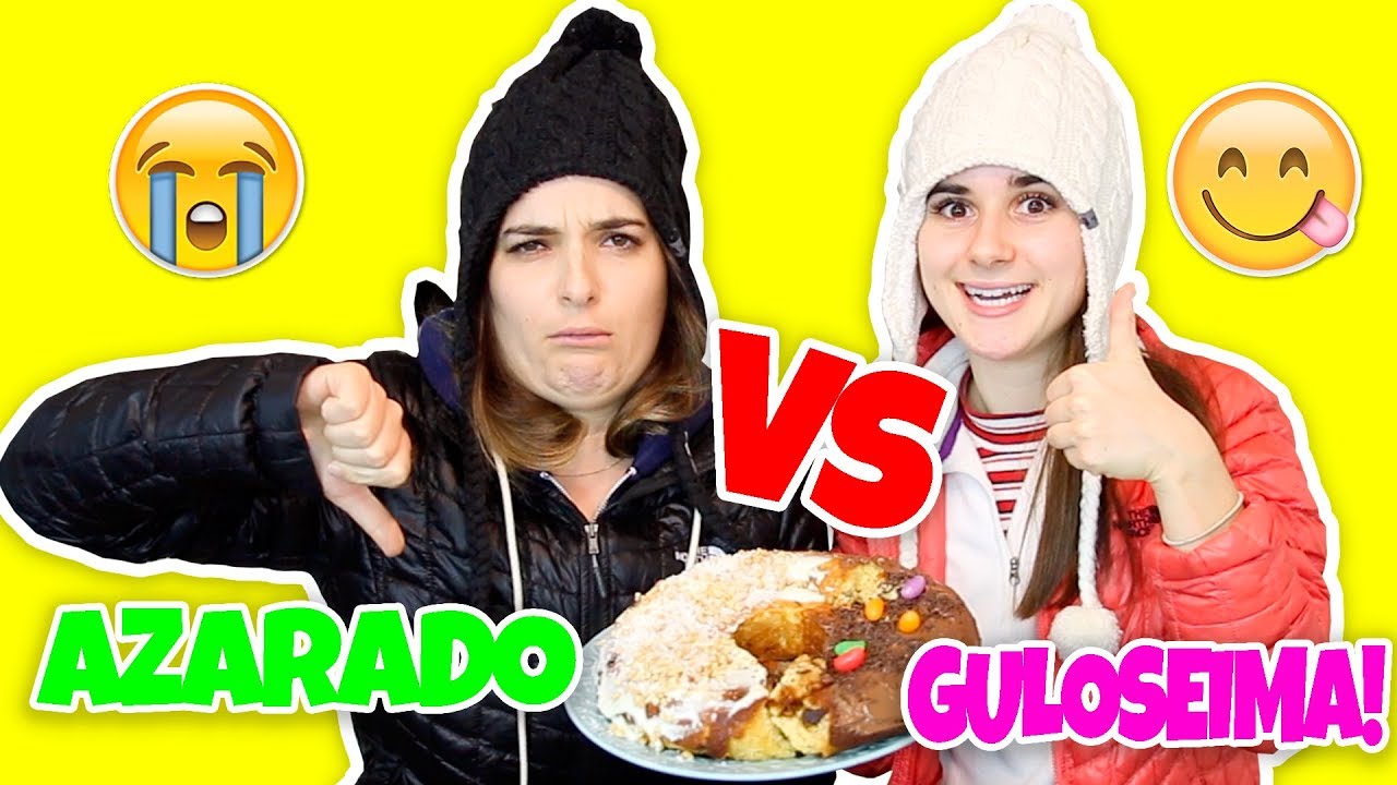 DESAFIO BOLO AZARADO🤢Vs. BOLO GULOSEIMA!😍