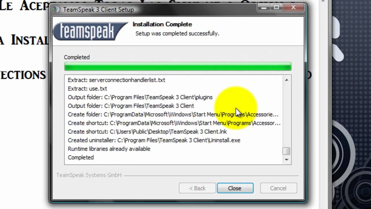 Tutorial Para Descargar TS3 Y Configurarlo