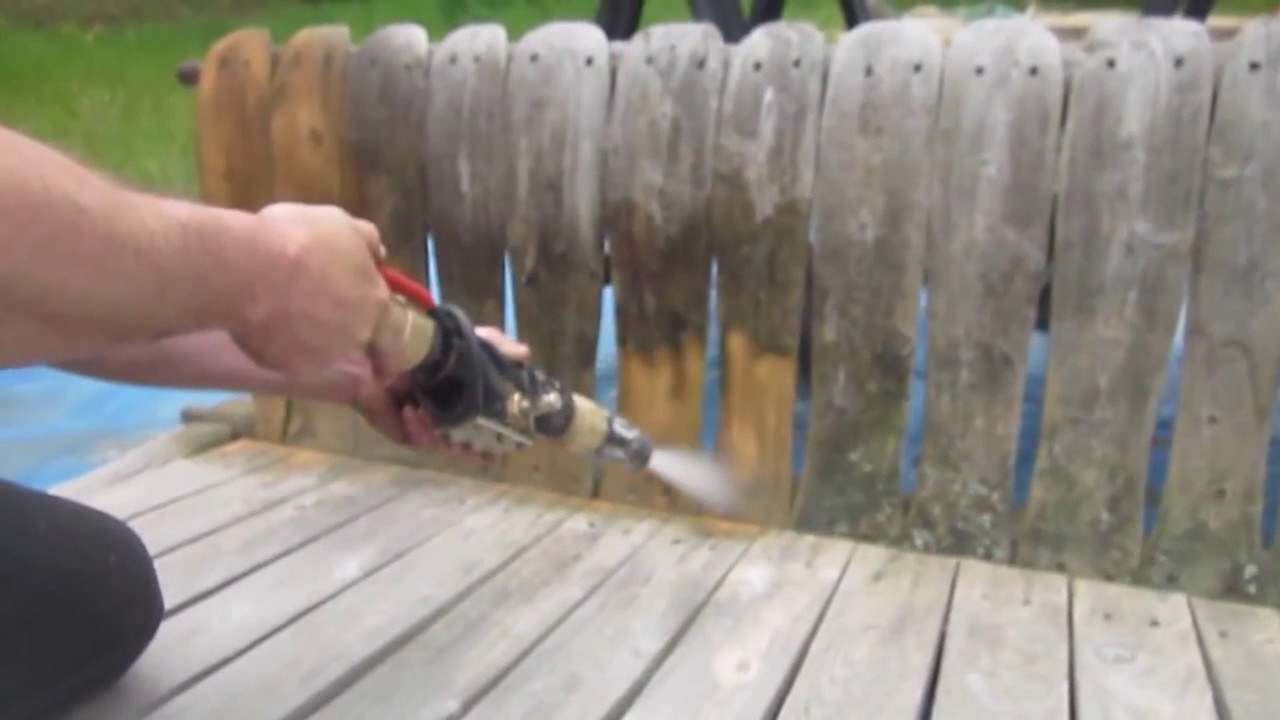 Advanced Mobile Blasting Wood Restoration